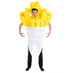 Location Déguisement Cornet de Frites / Location Costume Barquette de frites / La Maison Du Déguisement