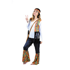 Déguisement Hippie Chic / Costume Hippie Femme / La Maison Du Déguisement