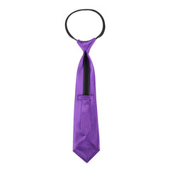 Cravate Violet Satinée / Cravate Joker Violette / Cravate Violet Halloween / La Maison Du Déguisement
