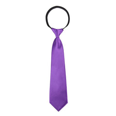 Cravate Violet Satinée / Cravate Joker Violette / Cravate Violet Halloween / La Maison Du Déguisement