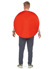 Location Déguisement Babybel Adulte Officiel / Location Costume Fromage Rouge Logo Officiel / Location Costume Super Babybel / La Maison Du Déguisement