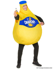 Déguisement Bouteille d’Orangina Jaune / Costume Bouteille d’Orangina Jaune / La Maison Du Déguisement