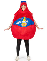 Déguisement Bouteille d’Orangina Rouge Adulte / Costume Bouteille d’Orangina Rouge / La Maison Du Déguisement