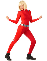 Déguisement Totally Spies™ rouge Clover Femme / Costume Combinaison Espionne Rouge / La Maison Du Déguisement