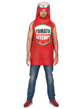 Déguisement ketchup Homme / Costume Bouteille de ketchup / La Maison Du Déguisement