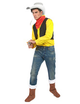 Location Déguisement de Lucky Luck Adulte / Location Costume Lucky Luck, Cow boy Adulte / La Maison Du Déguisement