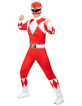 Location Déguisement Power Ranger™ Rouge Adulte / Location Costume Power Ranger™ Rouge Homme / La Maison Du Déguisement