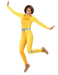 Déguisement Totally Spies™ jaune Alex Femme / Costume Combinaison Espionne Jaune / La Maison Du Déguisement