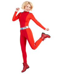 Déguisement Totally Spies™ rouge Clover Femme / Costume Combinaison Espionne Rouge / La Maison Du Déguisement