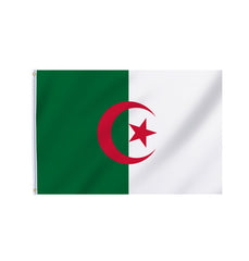 Drapeau Algeria, 90x150 CM / Drapeau Algerie / La Maison Du Déguisement