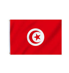 Drapeau Tunisia, 90x150 CM / Drapeau Tunisie / La Maison Du Déguisement