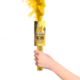 Fumigène à Main Jaune / FUMIGENE A MAIN 45 SEC JAUNE / La Maison Du Déguisement