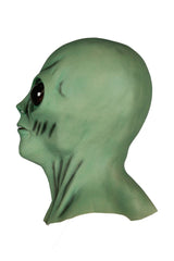 Masque Alien Latex Intégral Avec Yeux Noir / Masque Extra terrestre Vert / La Maison Du Déguisement