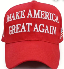 Casquette Donald Trump Make America Great Again / Casquette MAGA Rouge / Casquette The President Américain / La Maison Du Déguisement