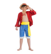 Déguisement Luffy Licence Enfant / Costume Luffy, One piece Manga Enfant / La Maison Du Déguisement