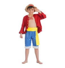 Déguisement Luffy Licence Enfant / Costume Luffy, One piece Manga Enfant / La Maison Du Déguisement