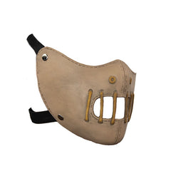 Masque Hannibal Lecter Halloween Latex / Masque Demi Visage Hannibal Luxe / La Maison Du Déguisement