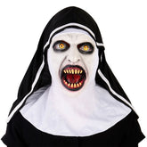 Masque Latex La Nonne Halloween / Masque Bonne Soeur The None Adulte / La maison Du Déguiosement