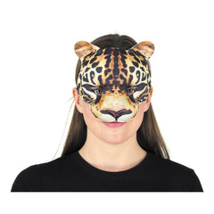 Masque En Tissu Leopard / Demi Masque Leopard / La Maison Du déguisement