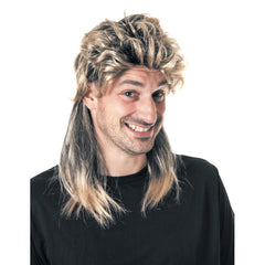 Perruque Blaireau / Perruque Mulet Année 80s / La Maison Du Déguisement