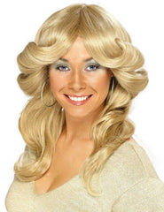 Perruque Blonde Années 70s femme / La Maison Du Déguisement