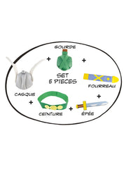 Set Accessoires de déguisement Astérix Enfant / Kit Accessoires Gaulois officiel d'Astérix / La Maison Du Déguisement