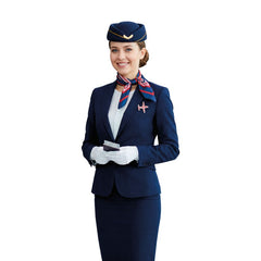 Set Hôtesse De l’Air Adulte / Kit d’Hôtesse de l'Air Femme / La Maison Du Déguisement