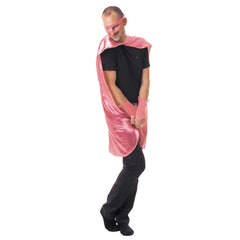 Set Cape Super Héros Rose Homme / Kit Cape Super-Héros Rose Homme / La Maison du Déguisement