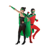 Set Cape Super Héros Vert Homme / Kit Cape Super-Héros Vert Homme / La Maison du Déguisement