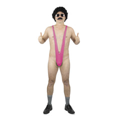 Déguisement Borat Rose / Slip Borat Rose / String Mankini Rose /La Maison Du Déguisement