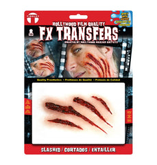 Cicatrices Entailles Transfert 3D Luxe / Cicatrices Griffe De Loup Halloween Luxe / La Maison Du Déguisement