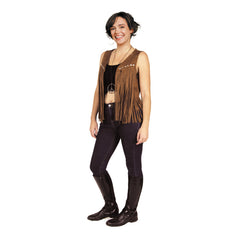 Gilet Hippie / Gilet Cowboy Western / La Maison Du Déguisement