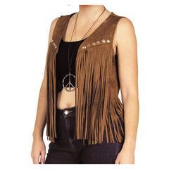 Gilet Hippie / Gilet Cowboy Western / La Maison Du Déguisement