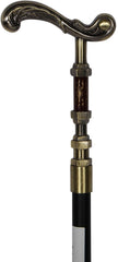 Canne de Marche de Luxe Gideon Classique en Cuivre / Canne Steampunk En Métal / La Maison Du Déguisement