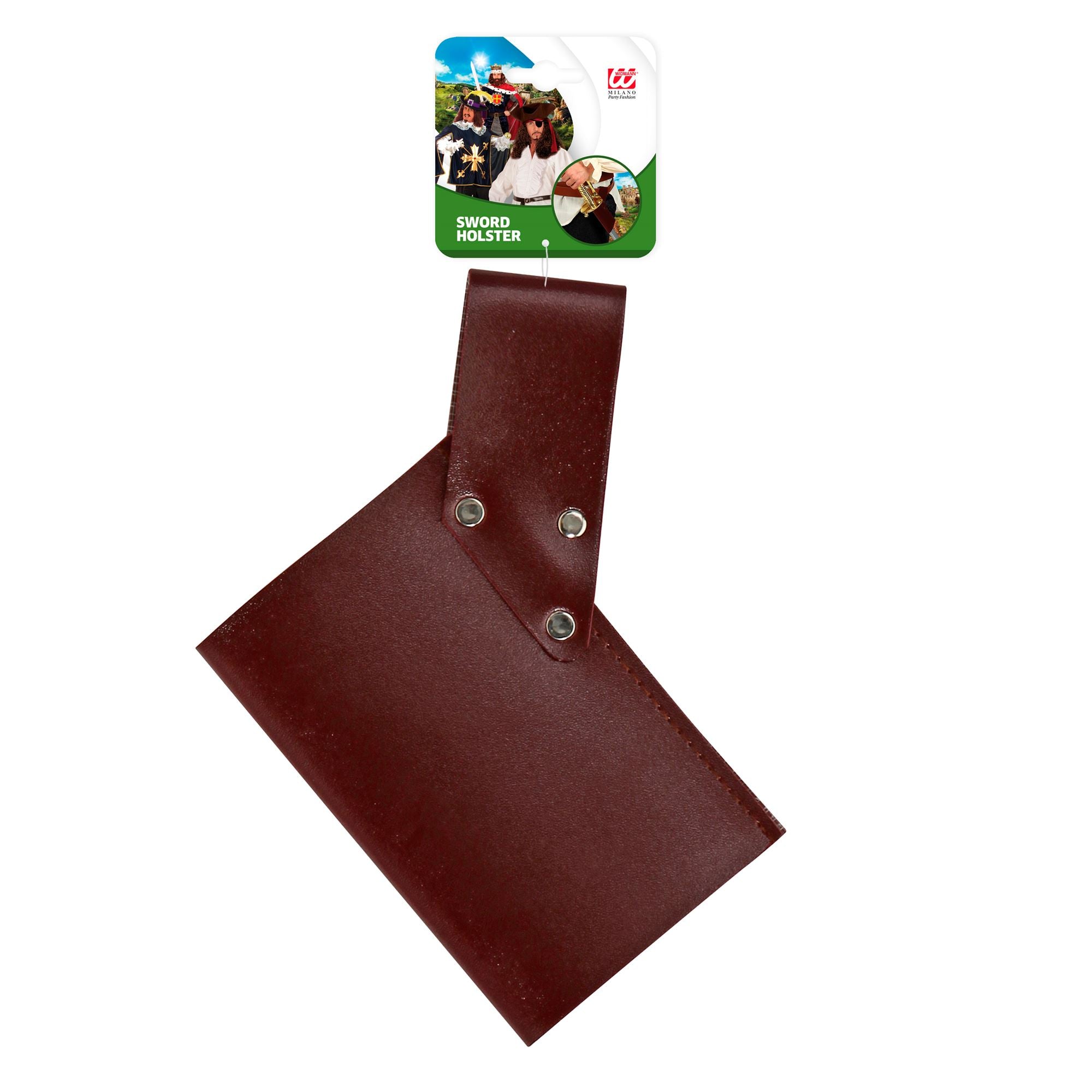 Etui Epée Marron / Baudrier Marron / Porte-Épée en Simili Cuir Marron / La Maison Du Déguisement