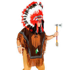 Déguisement Poncho Indien Adulte / Costume Poncho Western Homme / La Maison Du Déguisement