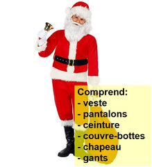 Déguisement De Père Noël Enfant / Costume Santa Claus Américain Enfant / La Maison Du Déguisement