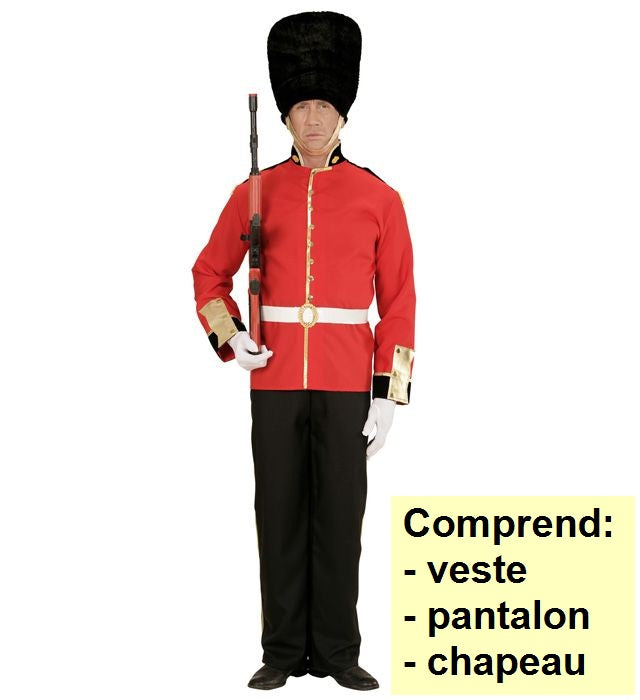 Déguisement Garde Royal Homme / Costume Royal Guard Uk Adulte / La Maison Du Déguisement
