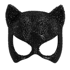 Masque Mirage Chat / Loup Cat Strass / Loup Demi Visage Chat / La Maison Du Déguisement