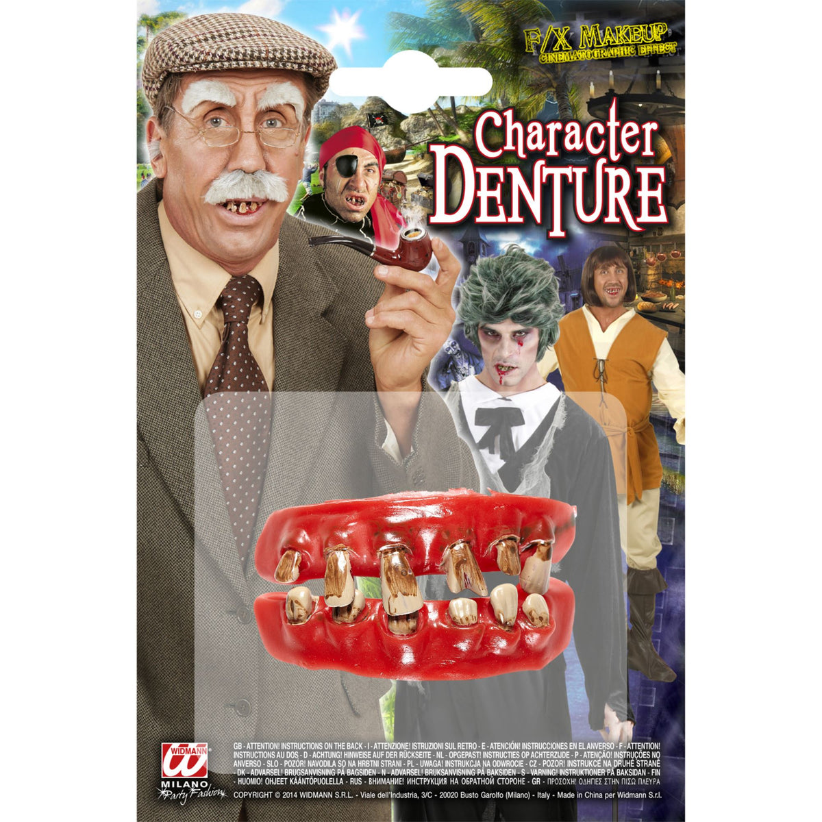 Dent De Vieillard / Denture De Vieillard / La Maison Du Déguisement