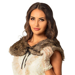 Etole Médiévale En Fausse Fourrure / Col Viking En Fausse Fourrure / La Maison Du Déguisement