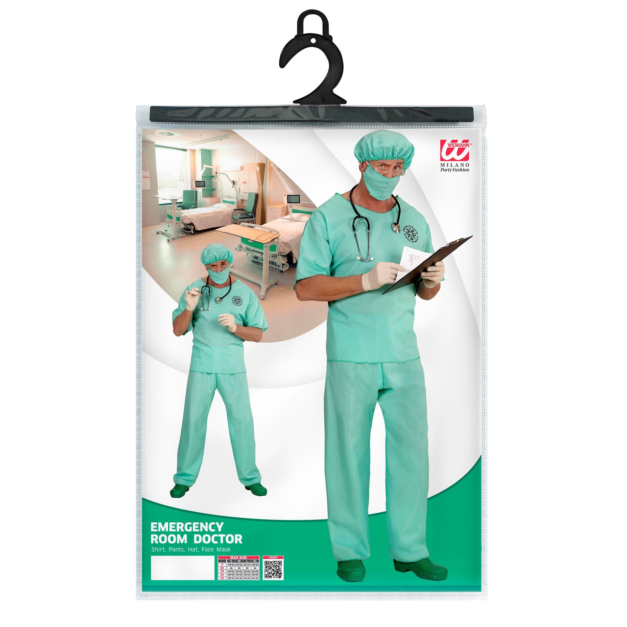 Déguisement Chirurgien Urgentiste Adulte / Costume Docteur Urgences Homme / La Maison Du Déguisement
