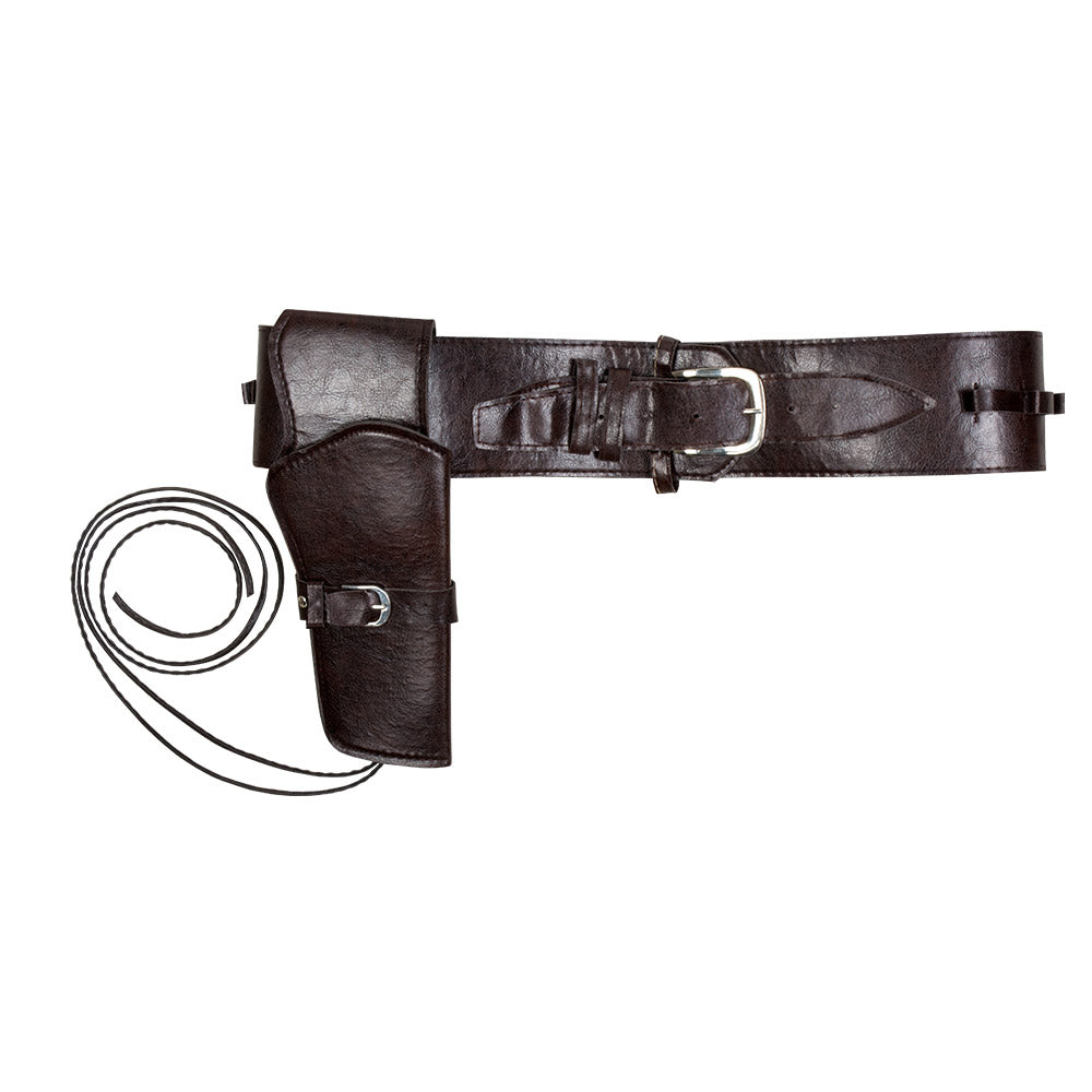 Holster Cowboy Marron BM / Ceinturon Cow boy Marron BM / La Maison du Déguisement