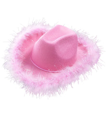 Chapeau Cowboy Rose / Chapeau Cow girl Rose / La Maison du Déguisement