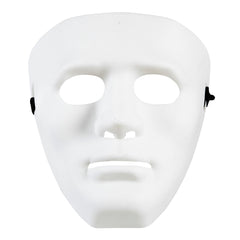 Masque Visage Blanc / Masque Anonyme blanc / La Maison Du Déguisement