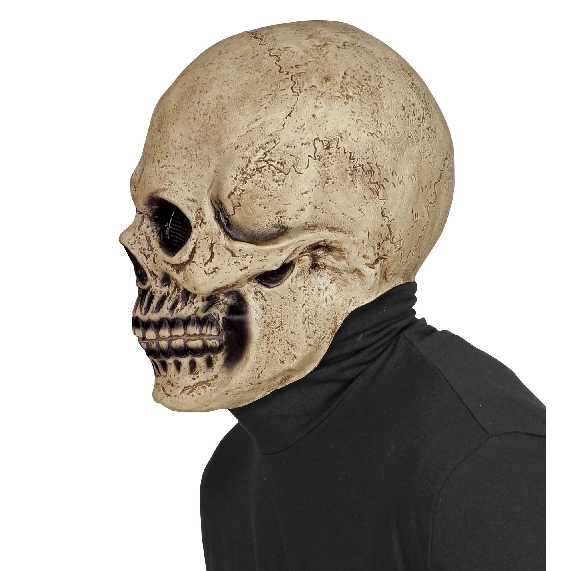 Masque Squelette en Latex / Masque Tête Complet De Crâne / La Maison Du Déguisement