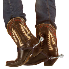 Éperons de Cowboy / 2 éperons argents / Paire d'Éperons Western / La Maison Du Déguisement