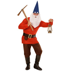 Location Déguisement Nain Rouge Adulte / Location Costume Lutin Rouge Homme / La Maison Du Déguisement