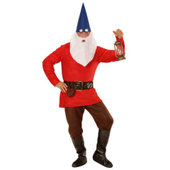 Location Déguisement Nain Rouge Adulte / Location Costume Lutin Rouge Homme / La Maison Du Déguisement
