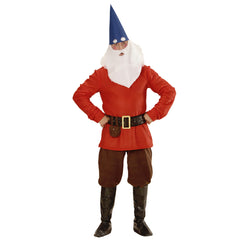 Location Déguisement Nain Rouge Adulte / Location Costume Lutin Rouge Homme / La Maison Du Déguisement